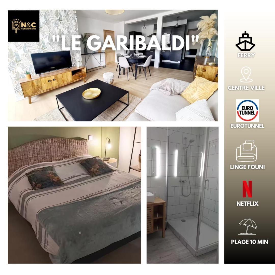 Garibaldi De Calais Fonctionnelle Nouvelle Renovation Jardin Prive Apartment Екстериор снимка